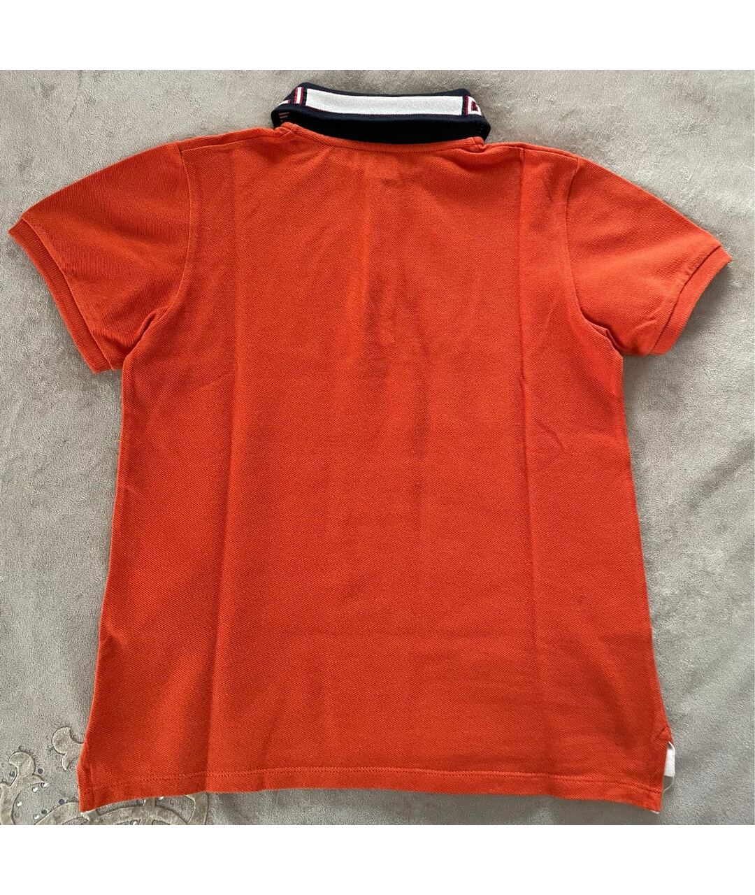 GUCCI Оранжевая хлопковая детская футболка, фото 2