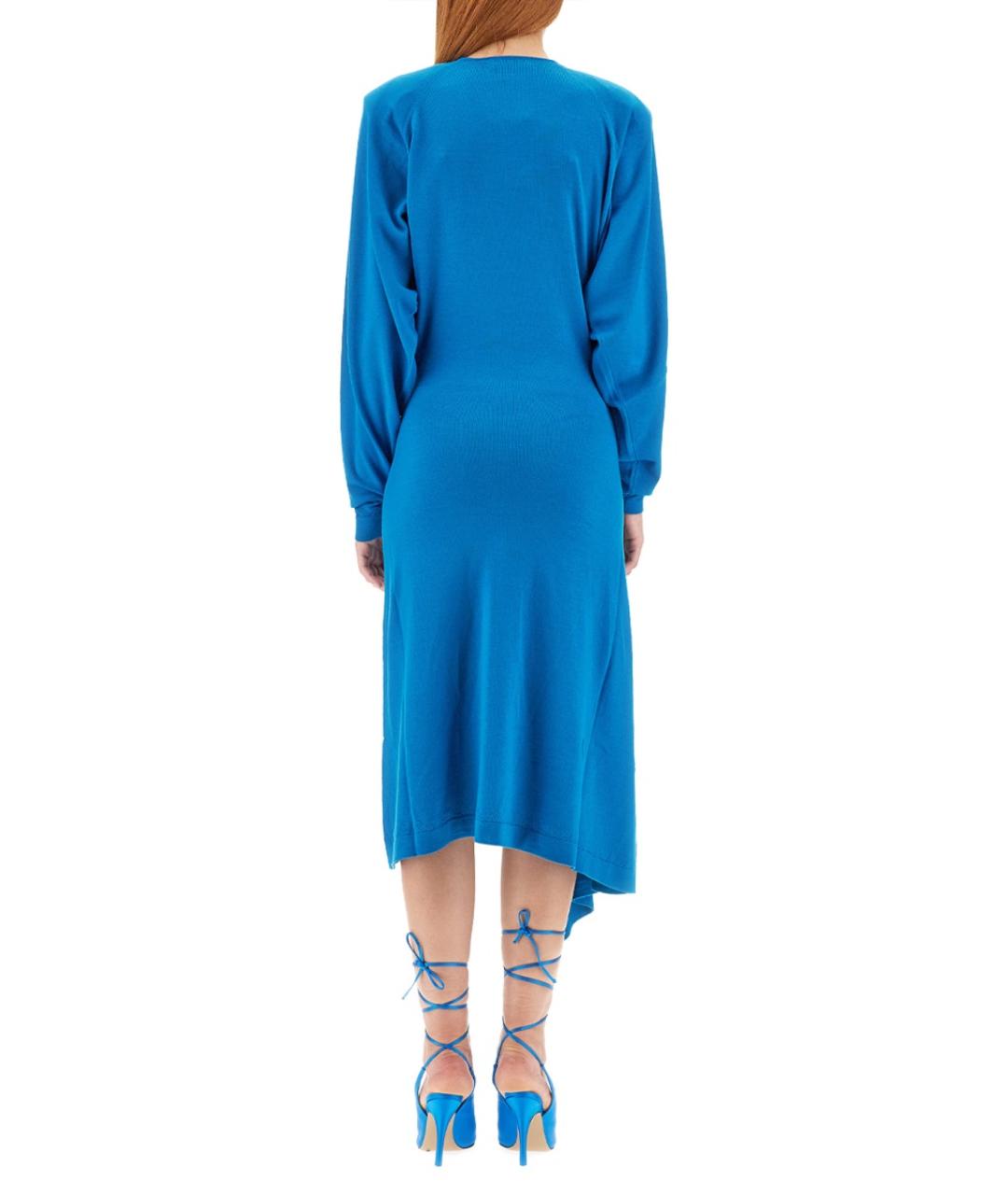 THE ATTICO Синее платье, фото 4