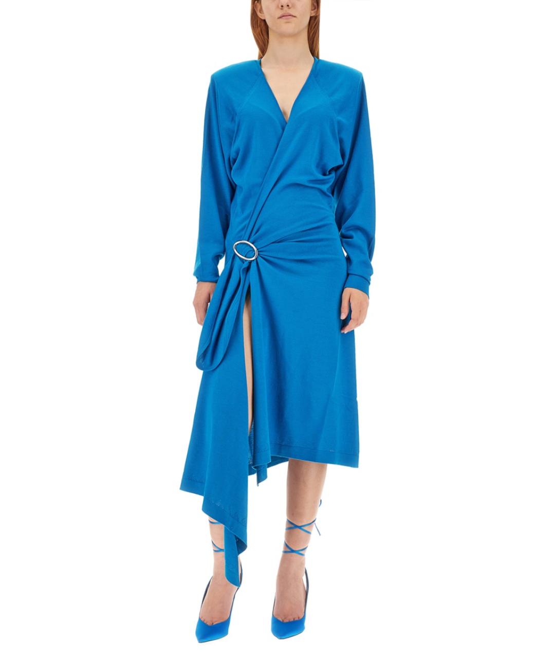 THE ATTICO Синее платье, фото 5