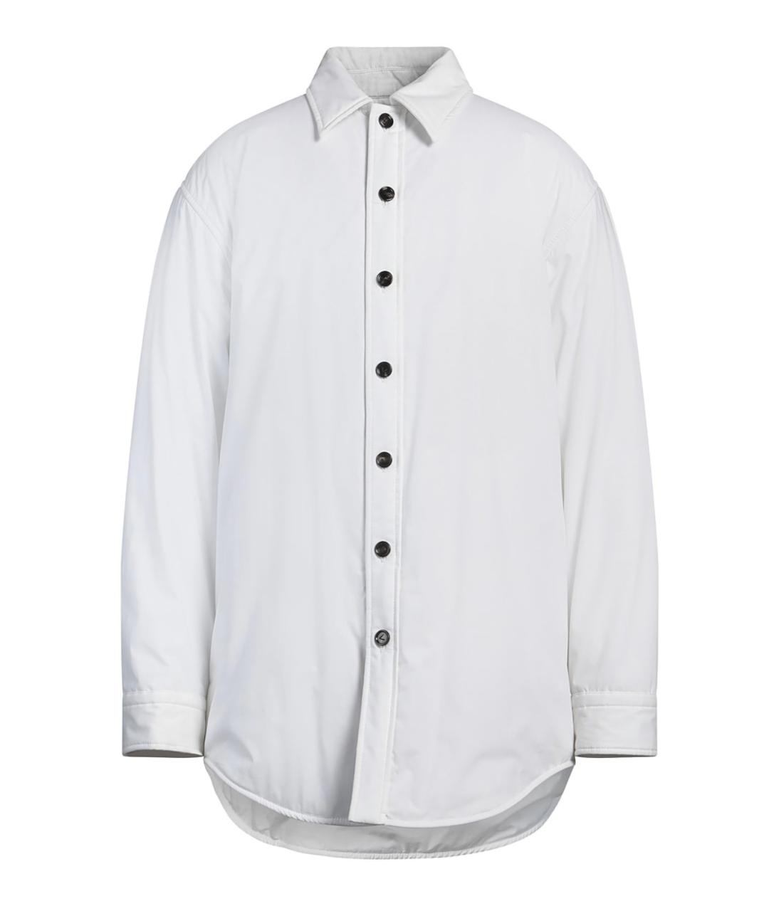 BOTTEGA VENETA Белая хлопковая куртка, фото 1