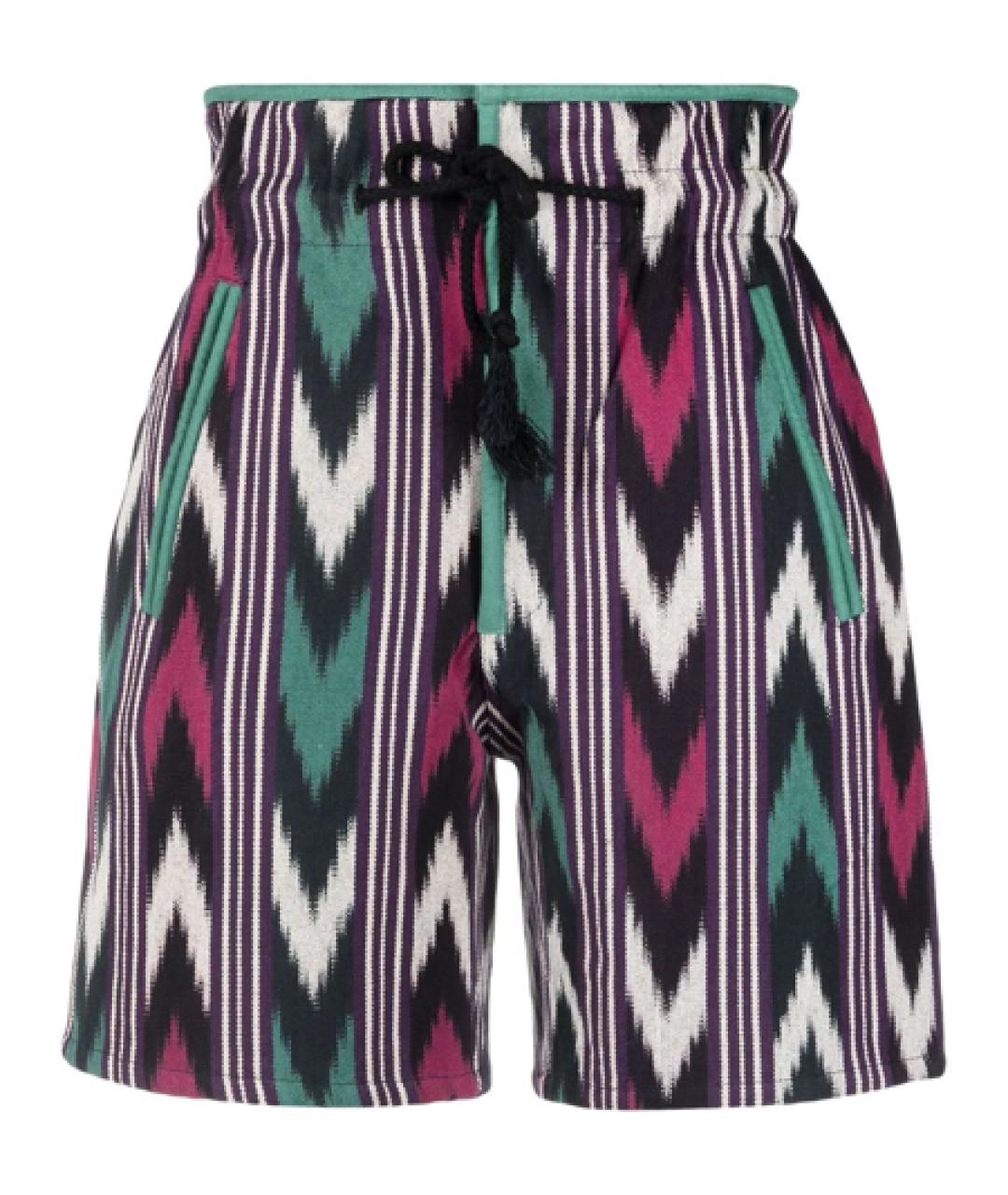 ISABEL MARANT Мульти хлопковые шорты, фото 1