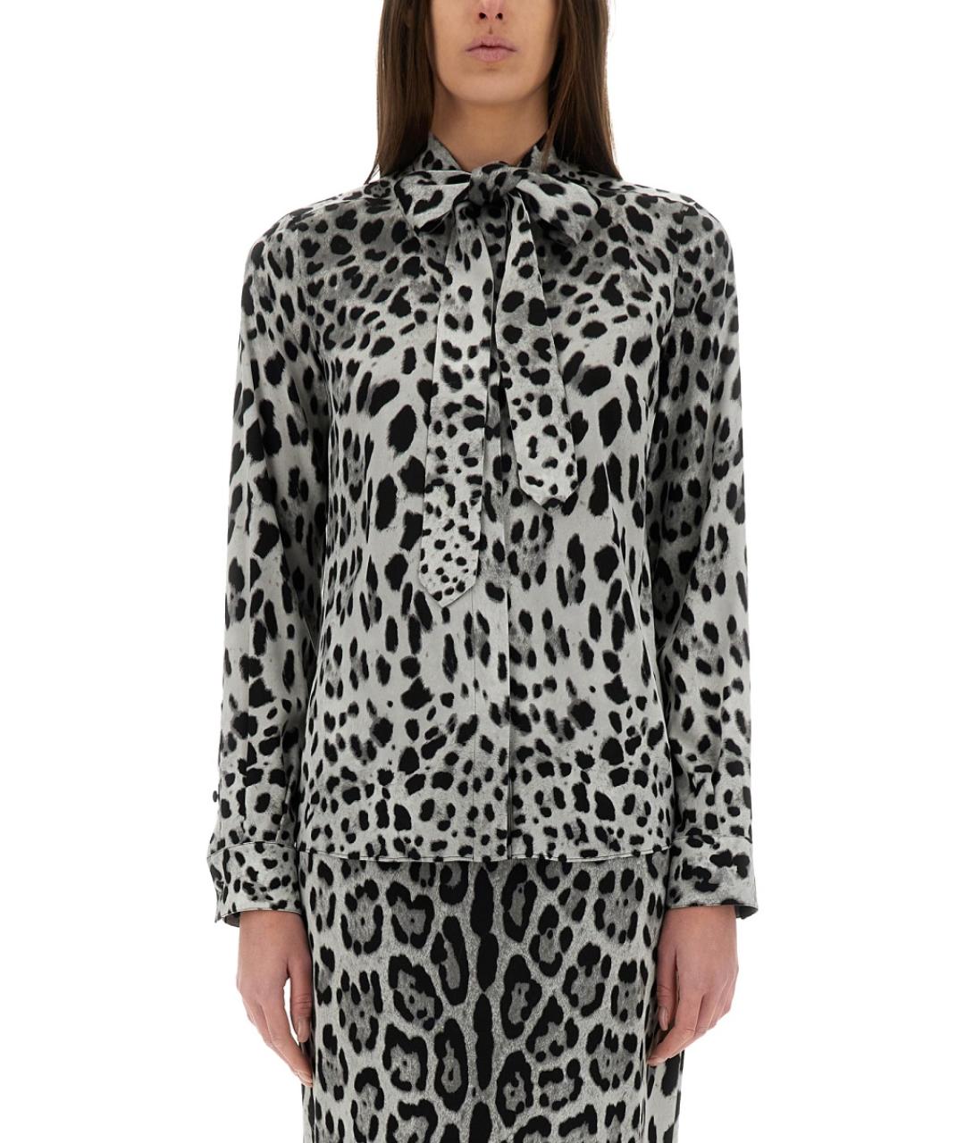 DOLCE&GABBANA Мульти шелковая рубашка, фото 2