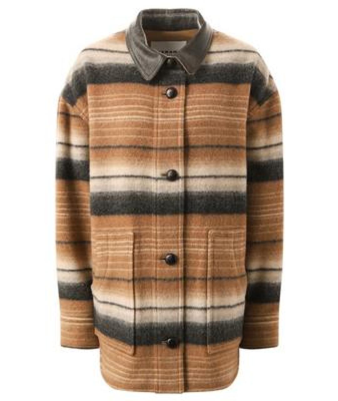 ISABEL MARANT Мульти шерстяное пальто, фото 1