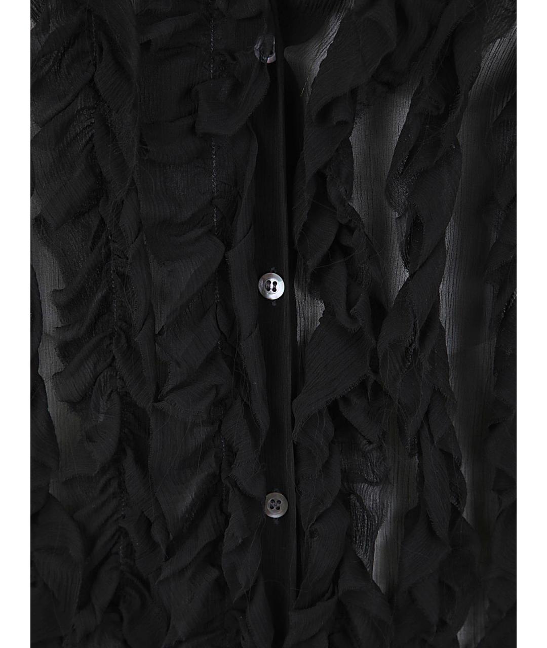 DRIES VAN NOTEN Черная рубашка, фото 3