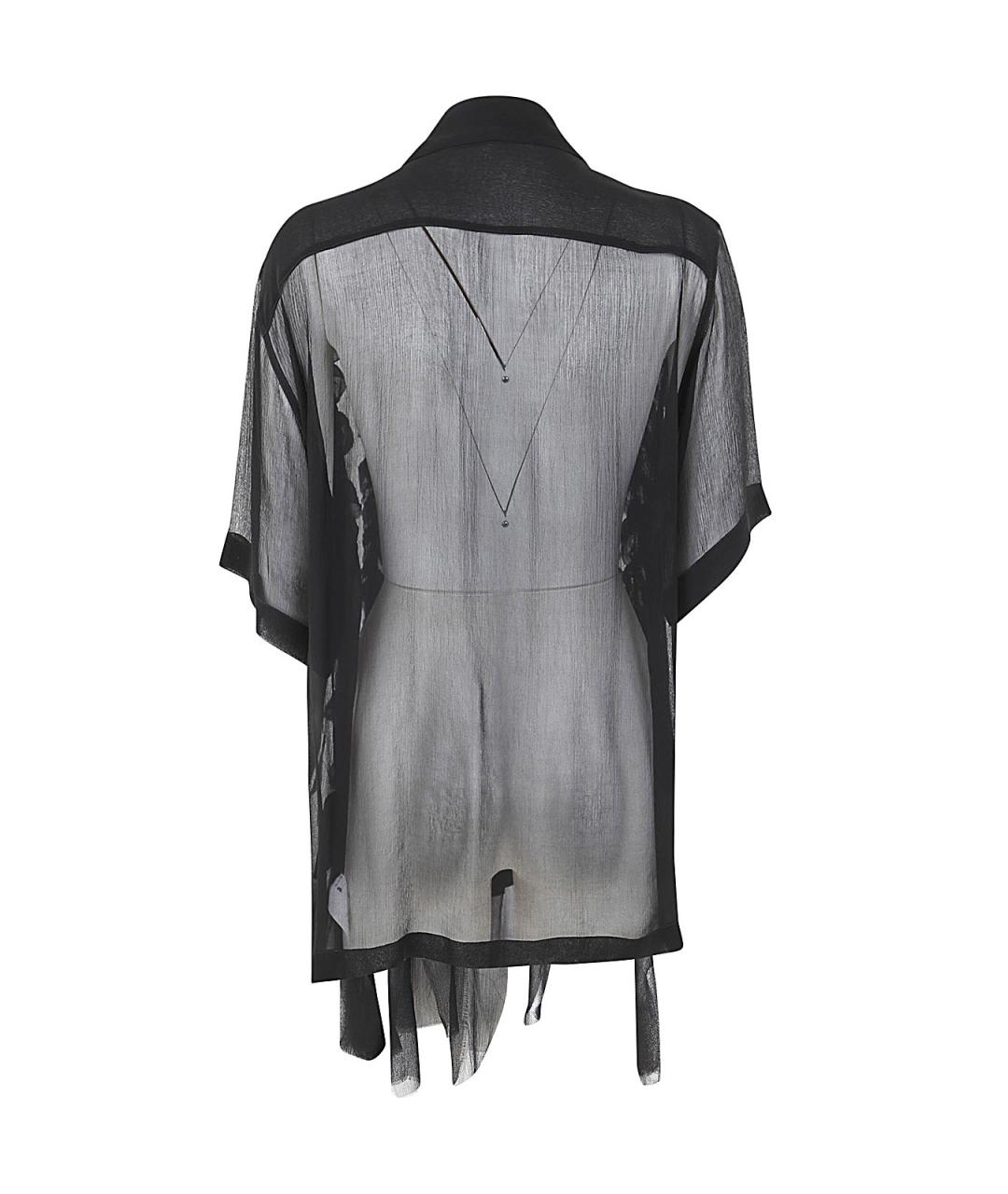 DRIES VAN NOTEN Черная рубашка, фото 2