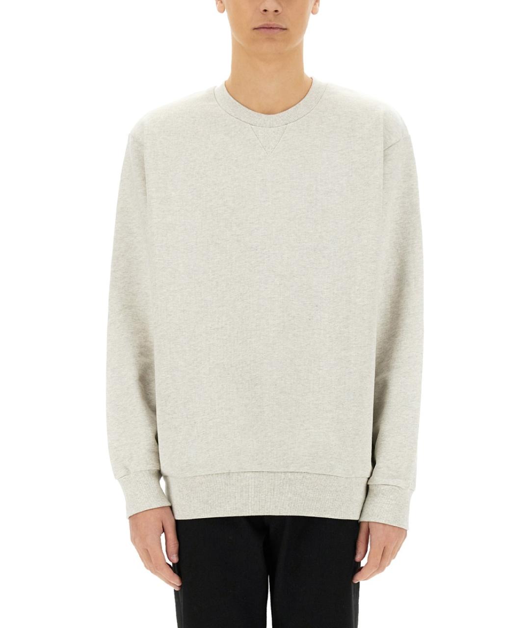 A.P.C. Серый хлопковый джемпер / свитер, фото 2