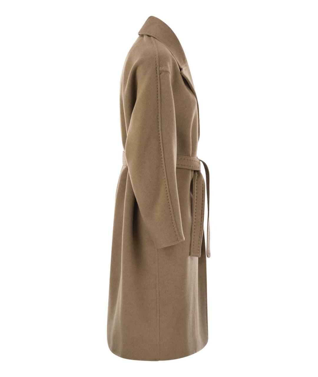 MAX MARA Бежевое кашемировое пальто, фото 3