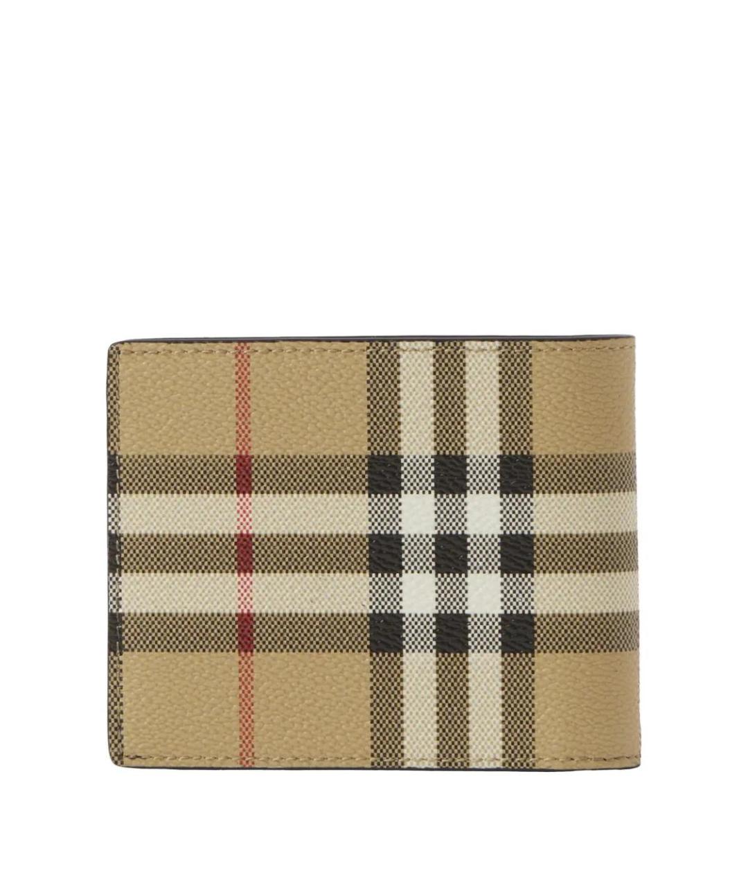 BURBERRY Бежевый кошелек, фото 2