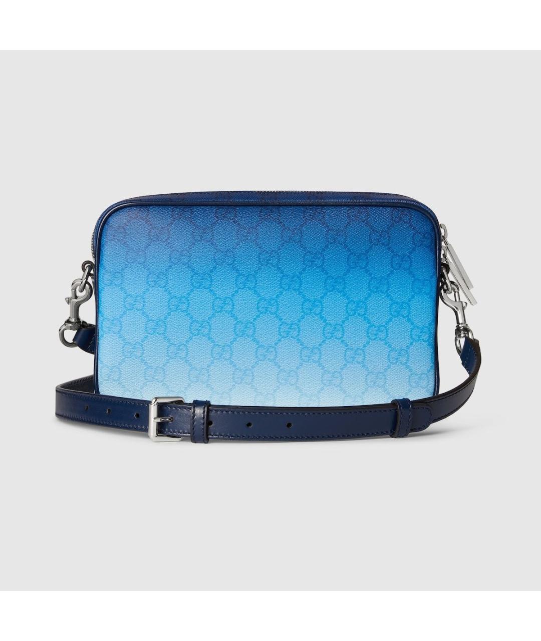 GUCCI Синяя сумка на плечо, фото 5