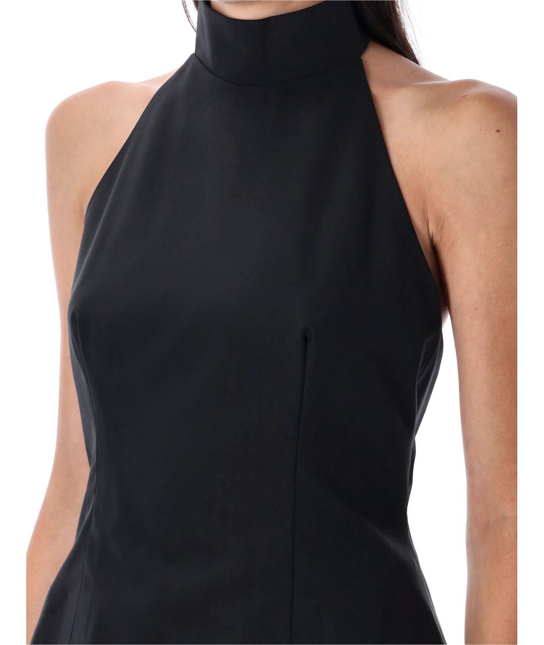 REMAIN Черная полиэстеровая блузы, фото 3