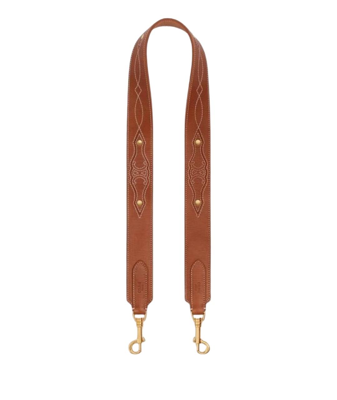 CELINE Коричневый кожаный кошелек, фото 1