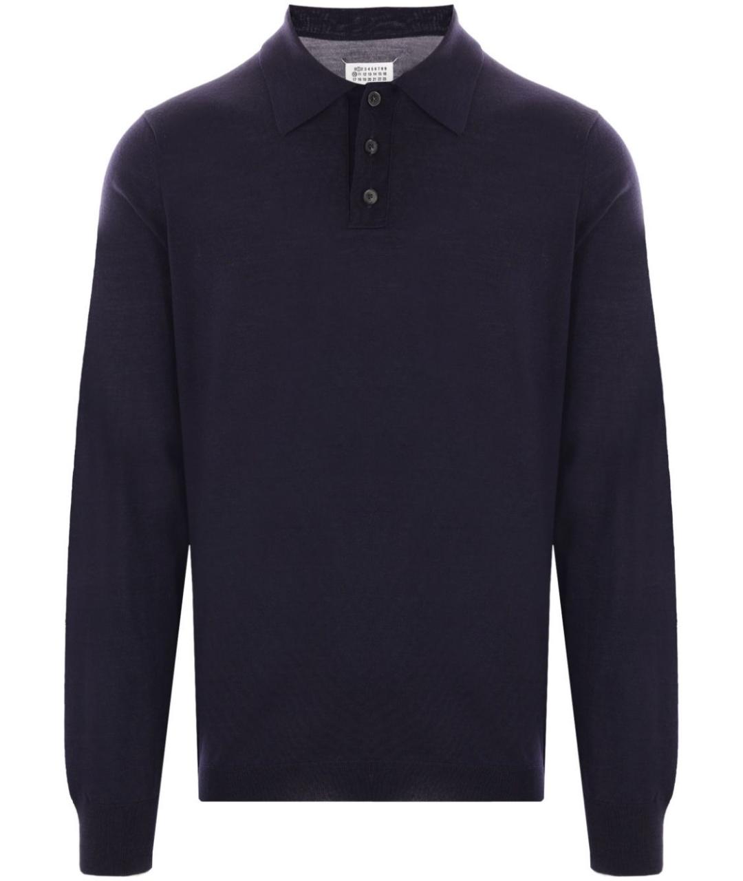 MAISON MARGIELA Синий шерстяной джемпер / свитер, фото 1