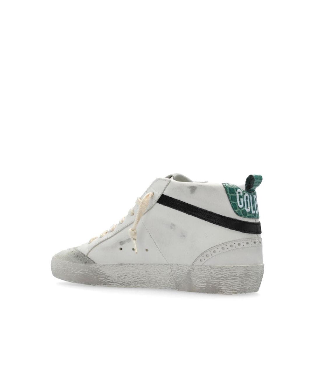 GOLDEN GOOSE DELUXE BRAND Белые кожаные кеды, фото 5