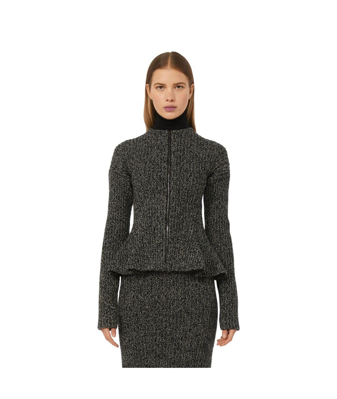 MAX MARA Серый кашемировый кардиган, фото 2