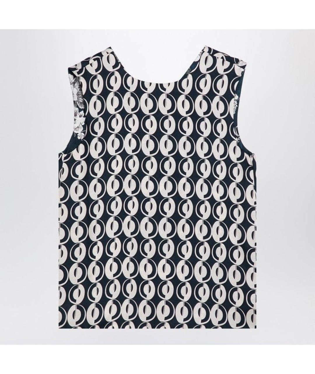 MAX MARA Мульти шелковая майка, фото 2