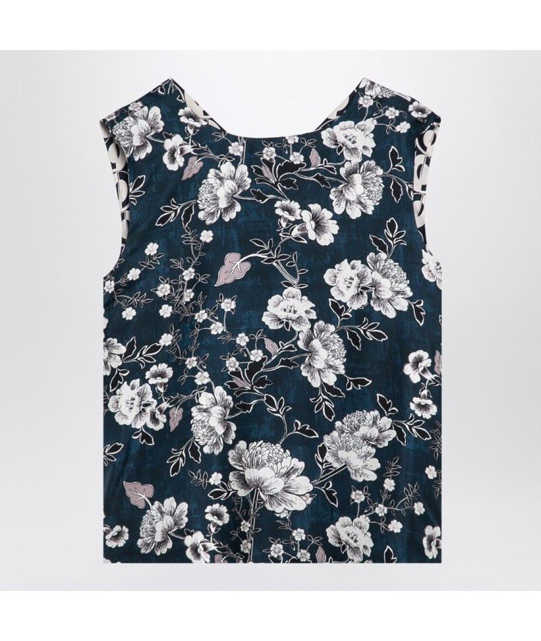 MAX MARA Мульти шелковая майка, фото 3