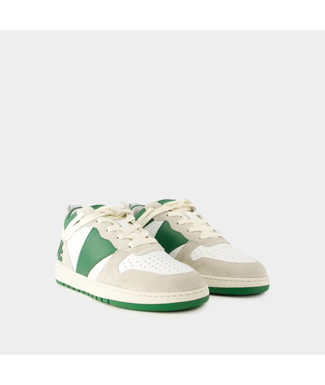 RHUDE Белые кожаные низкие кроссовки / кеды, фото 2