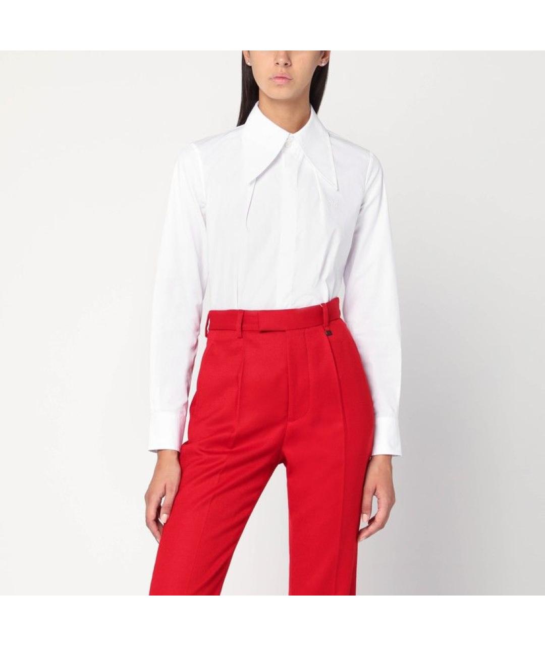 VIVIENNE WESTWOOD Белая хлопковая рубашка, фото 2