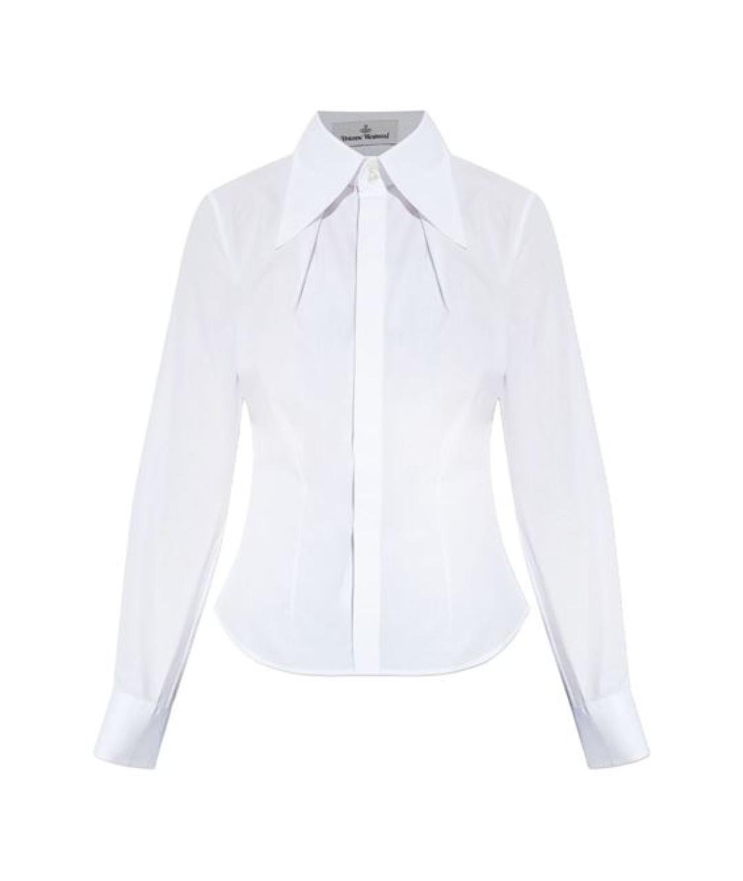 VIVIENNE WESTWOOD Белая хлопковая рубашка, фото 1