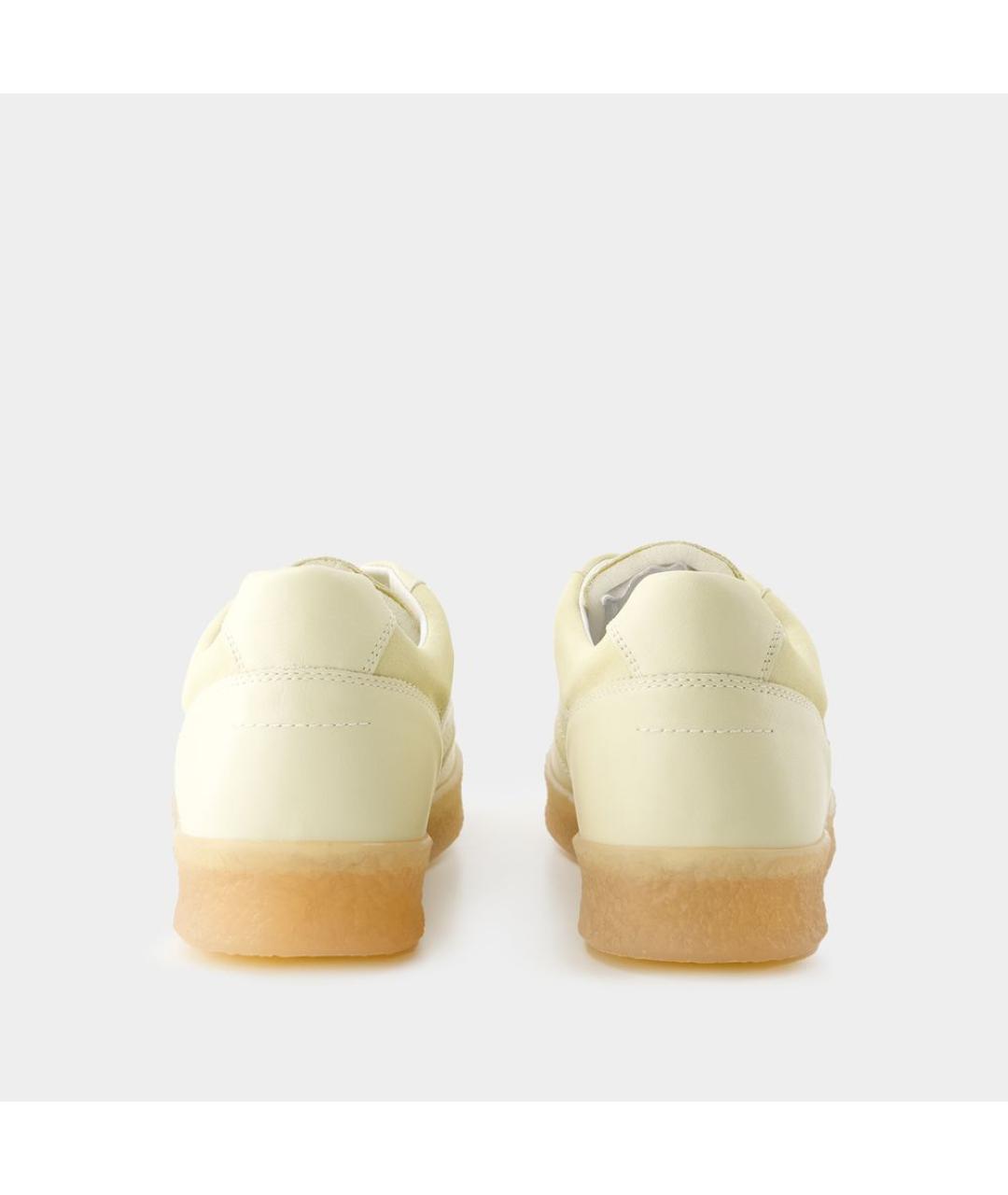 MM6 MAISON MARGIELA Бежевые кроссовки, фото 3