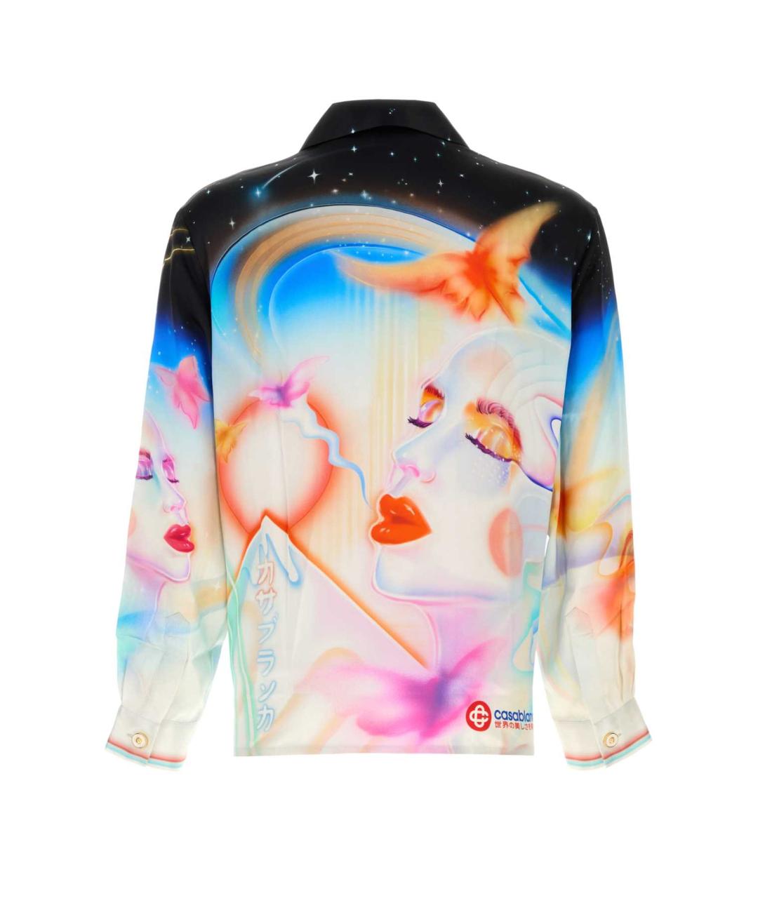 CASABLANCA Мульти шелковая кэжуал рубашка, фото 2