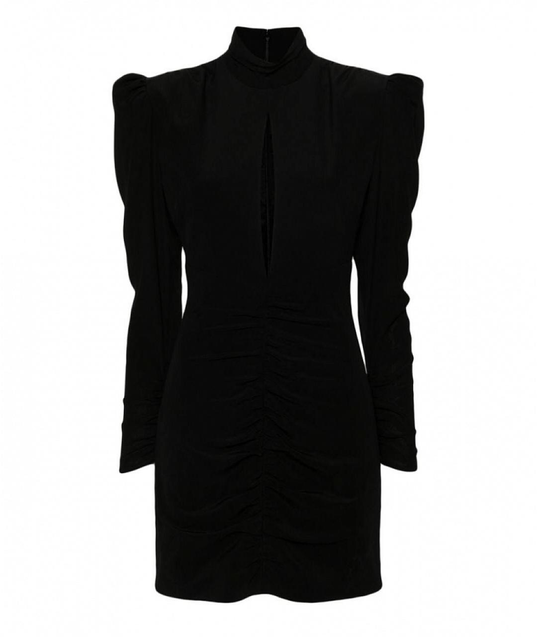 ALESSANDRA RICH Черное полиэстеровое вечернее платье, фото 1