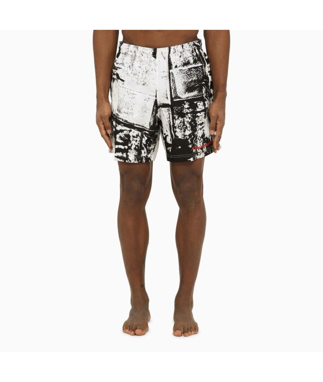 ALEXANDER MCQUEEN Мульти полиэстеровые шорты, фото 2