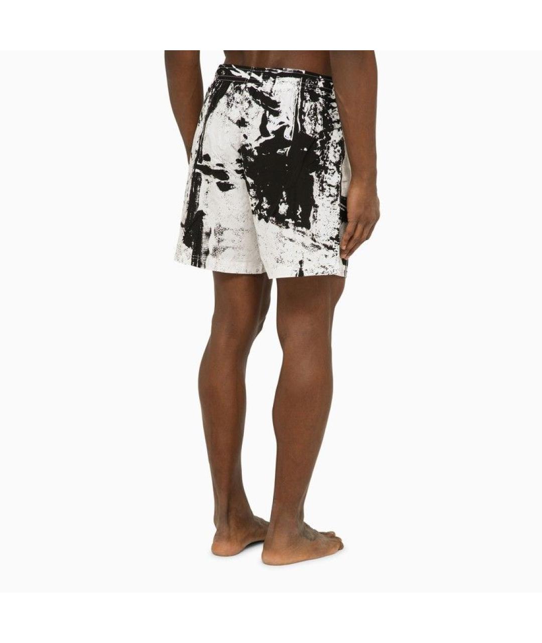 ALEXANDER MCQUEEN Мульти полиэстеровые шорты, фото 4