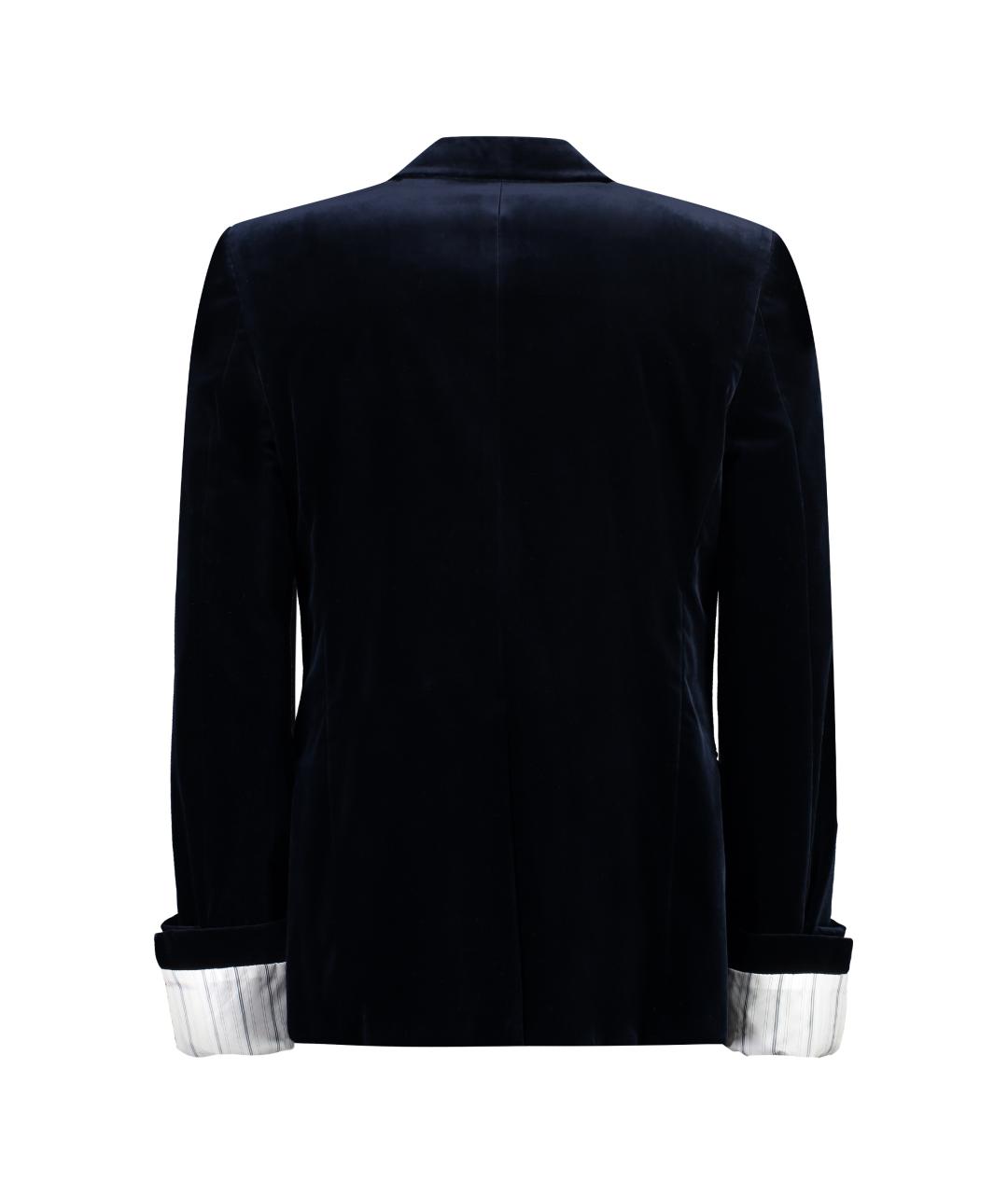 GUCCI Синий бархатный пиджак, фото 2