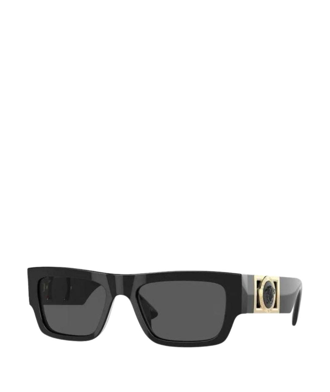 VERSACE Черные солнцезащитные очки, фото 1