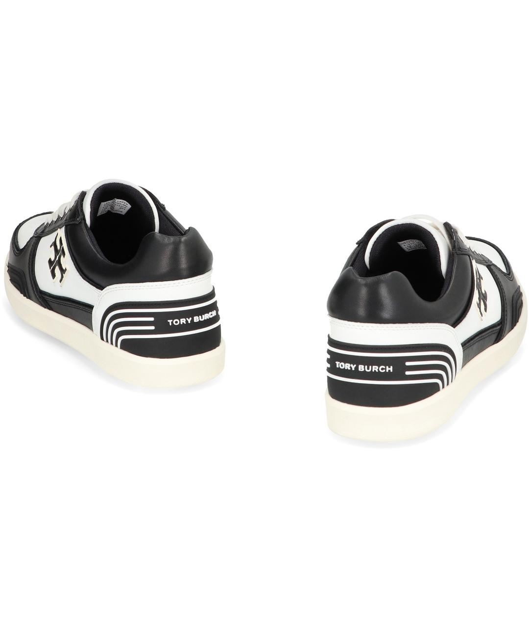 TORY BURCH Белые кожаные кроссовки, фото 3