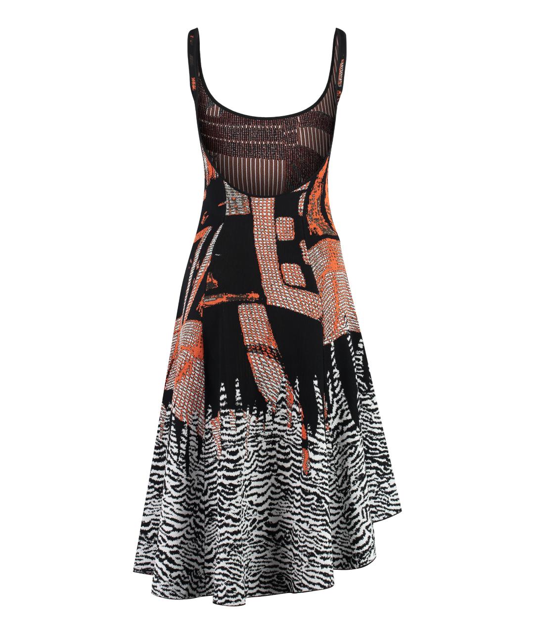 BOTTEGA VENETA Мульти вискозное повседневное платье, фото 2