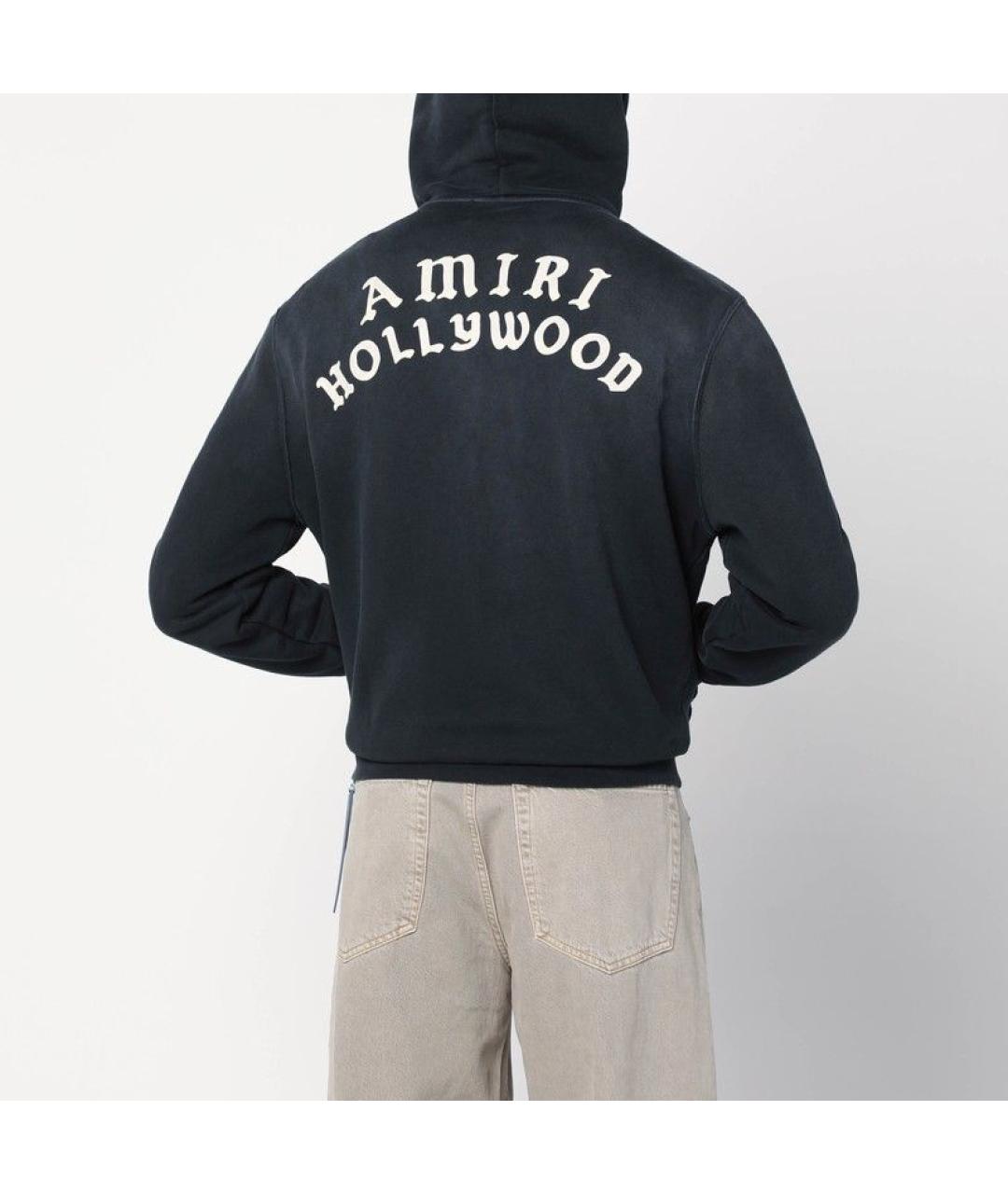 AMIRI Черный хлопковый джемпер / свитер, фото 3