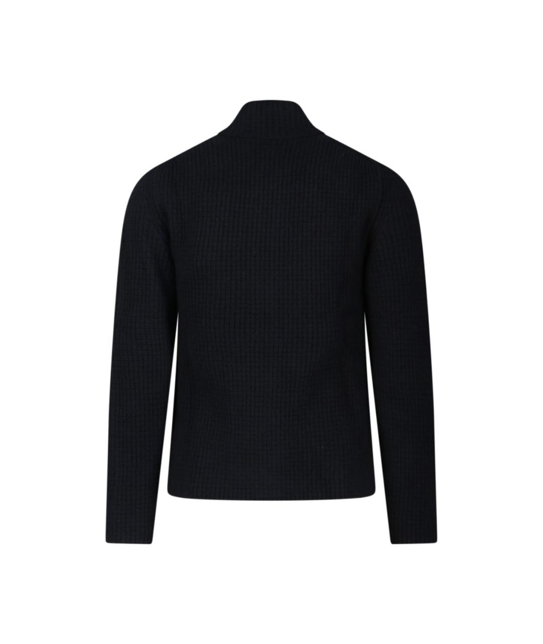 CP COMPANY Черный шерстяной джемпер / свитер, фото 2