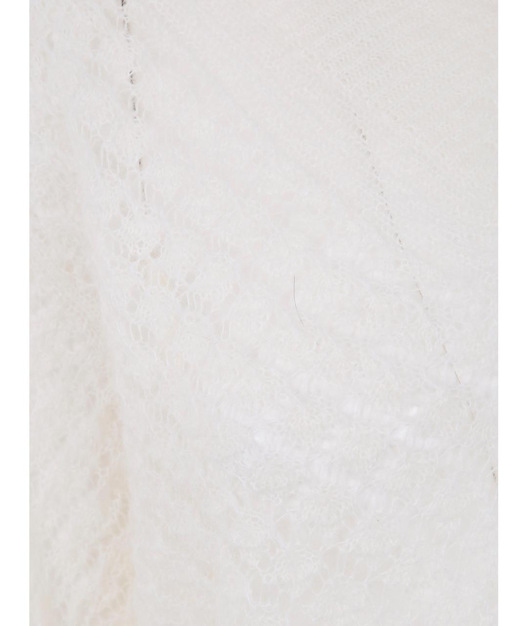 TWIN-SET Белый шерстяной джемпер / свитер, фото 3