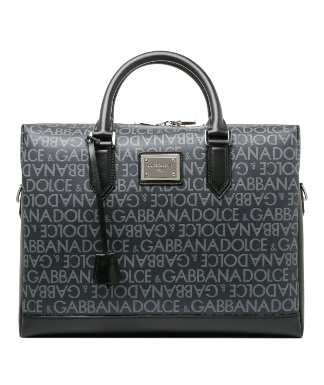 DOLCE&GABBANA Мульти тканевый портфель, фото 1