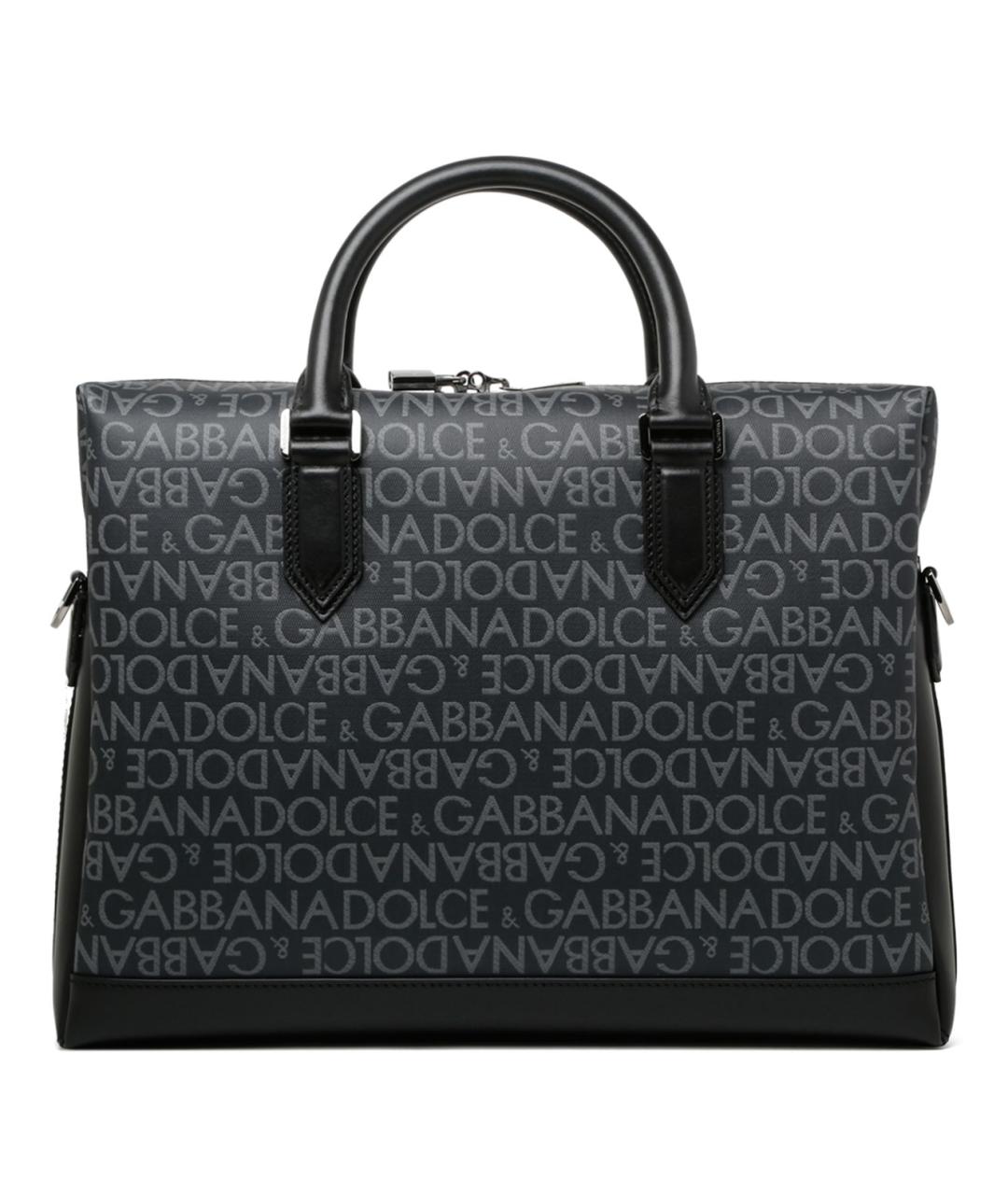 DOLCE&GABBANA Мульти тканевый портфель, фото 2