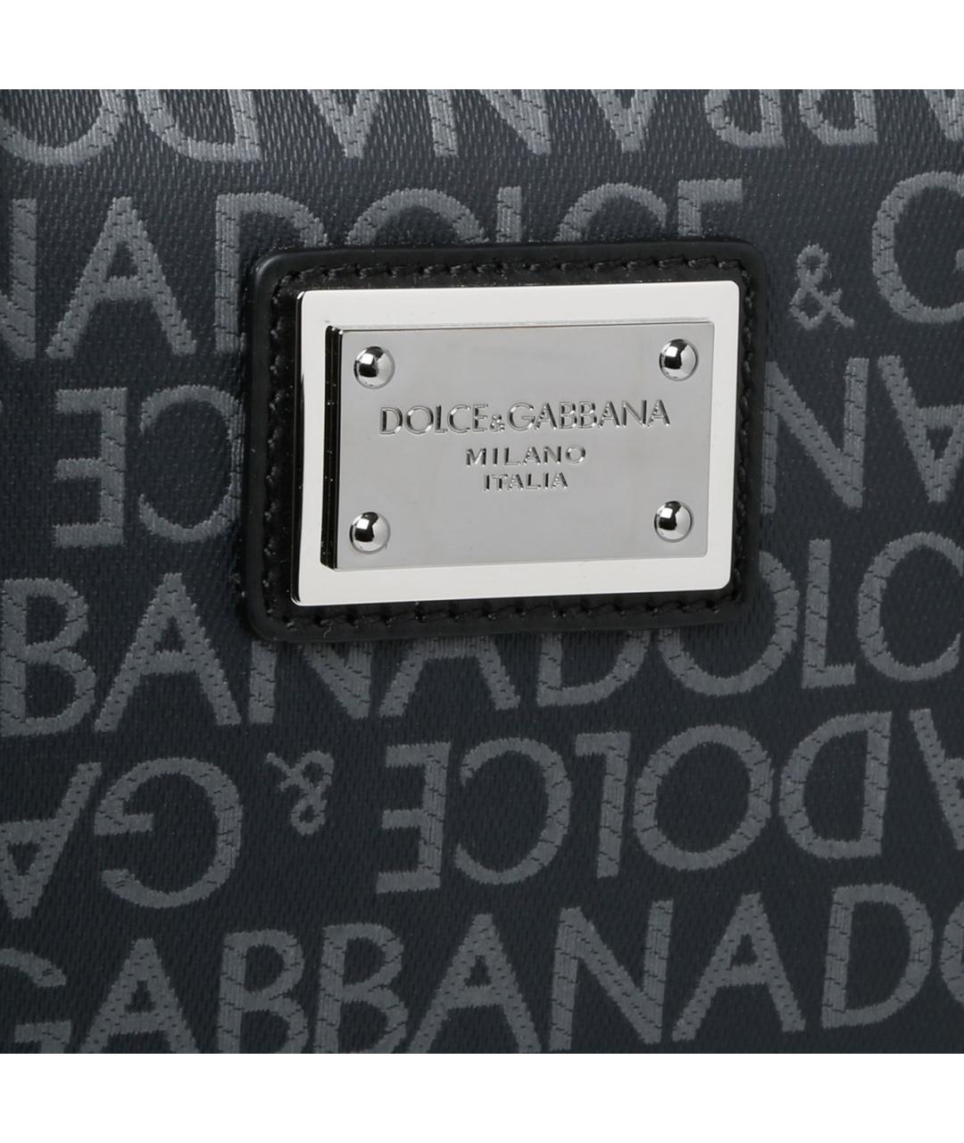 DOLCE&GABBANA Мульти тканевый портфель, фото 4