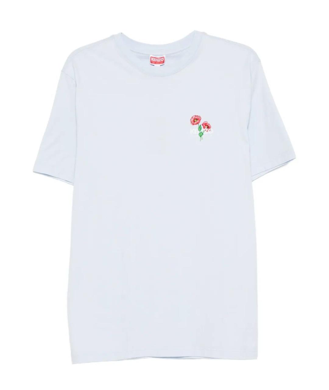 KENZO Белая хлопковая футболка, фото 1