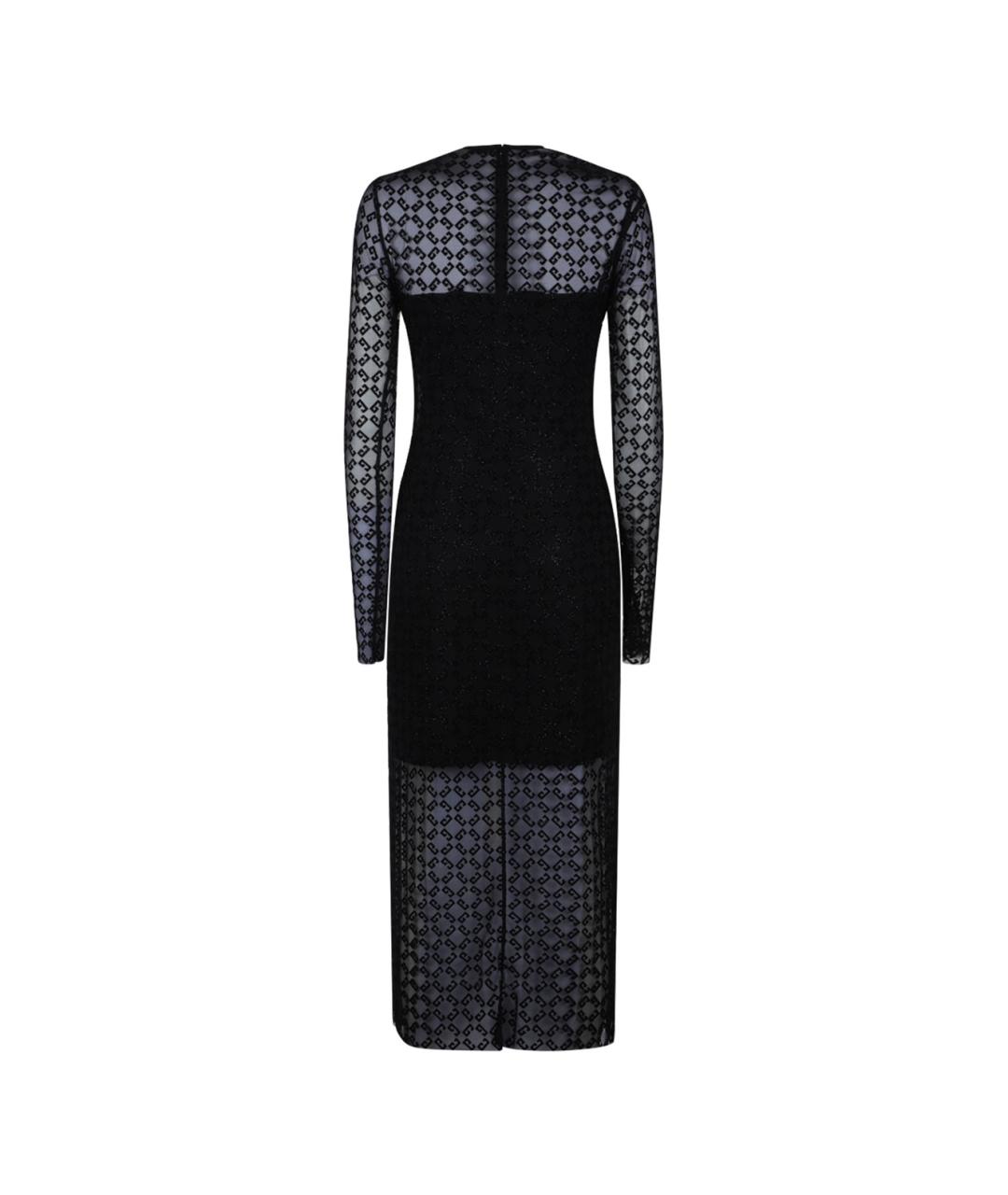 GIVENCHY Черное полиамидовое повседневное платье, фото 2