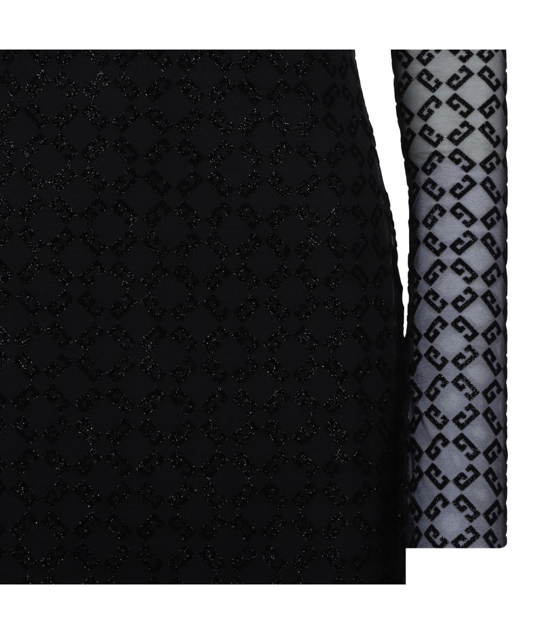 GIVENCHY Черное полиамидовое повседневное платье, фото 4
