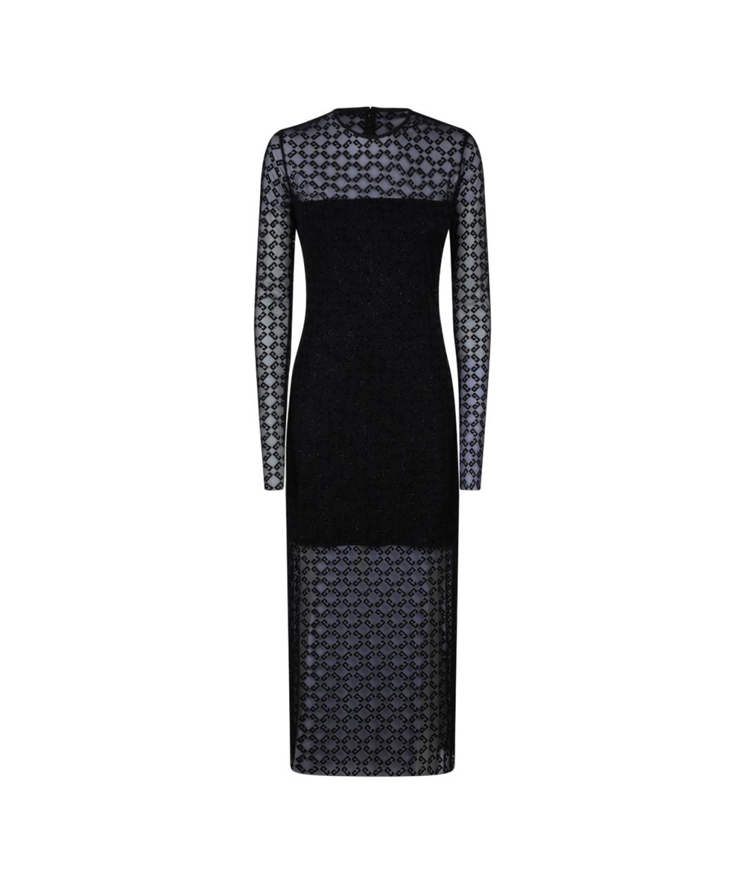 GIVENCHY Черное полиамидовое повседневное платье, фото 1