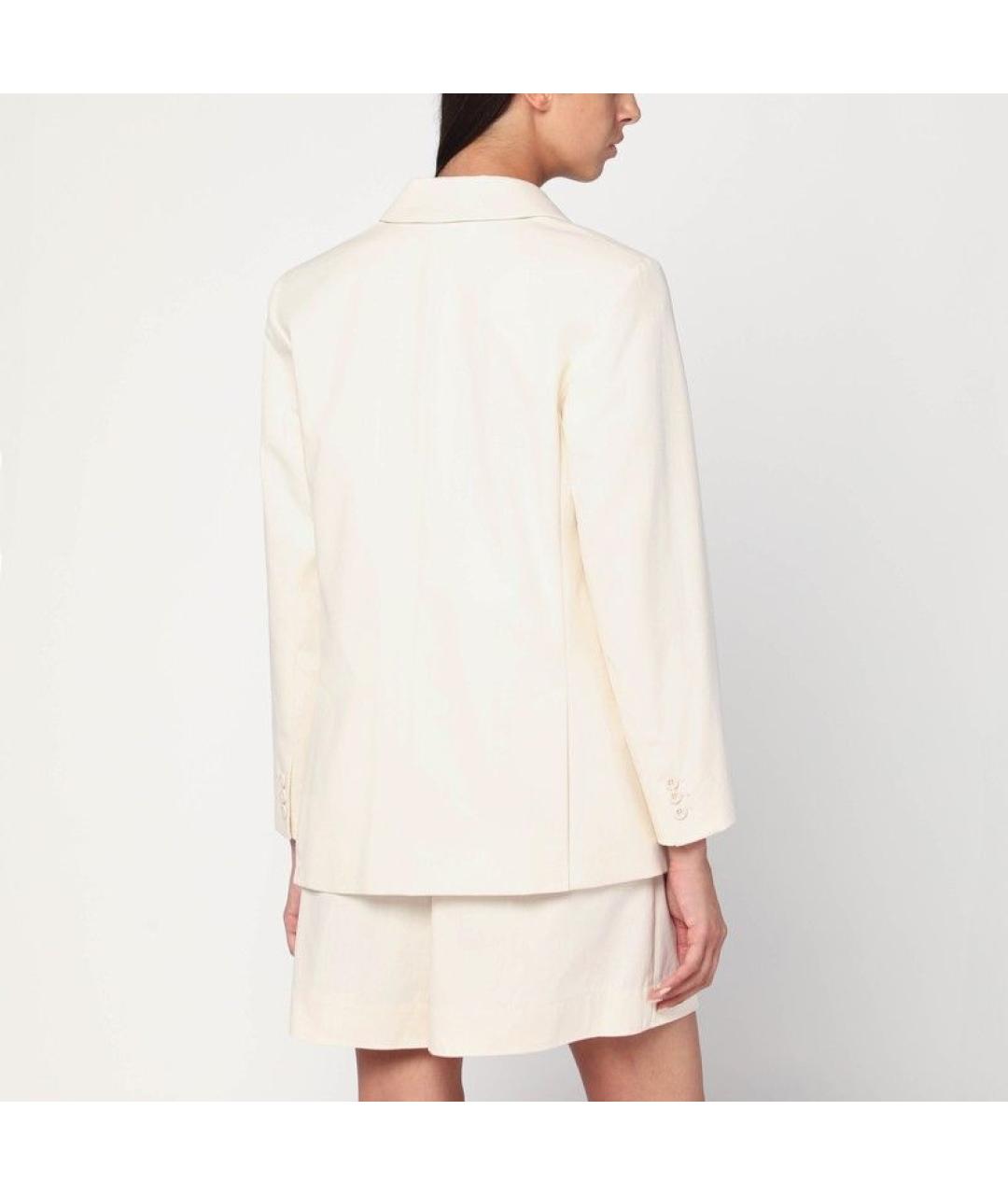 A.P.C. Бежевый хлопковый жакет/пиджак, фото 3