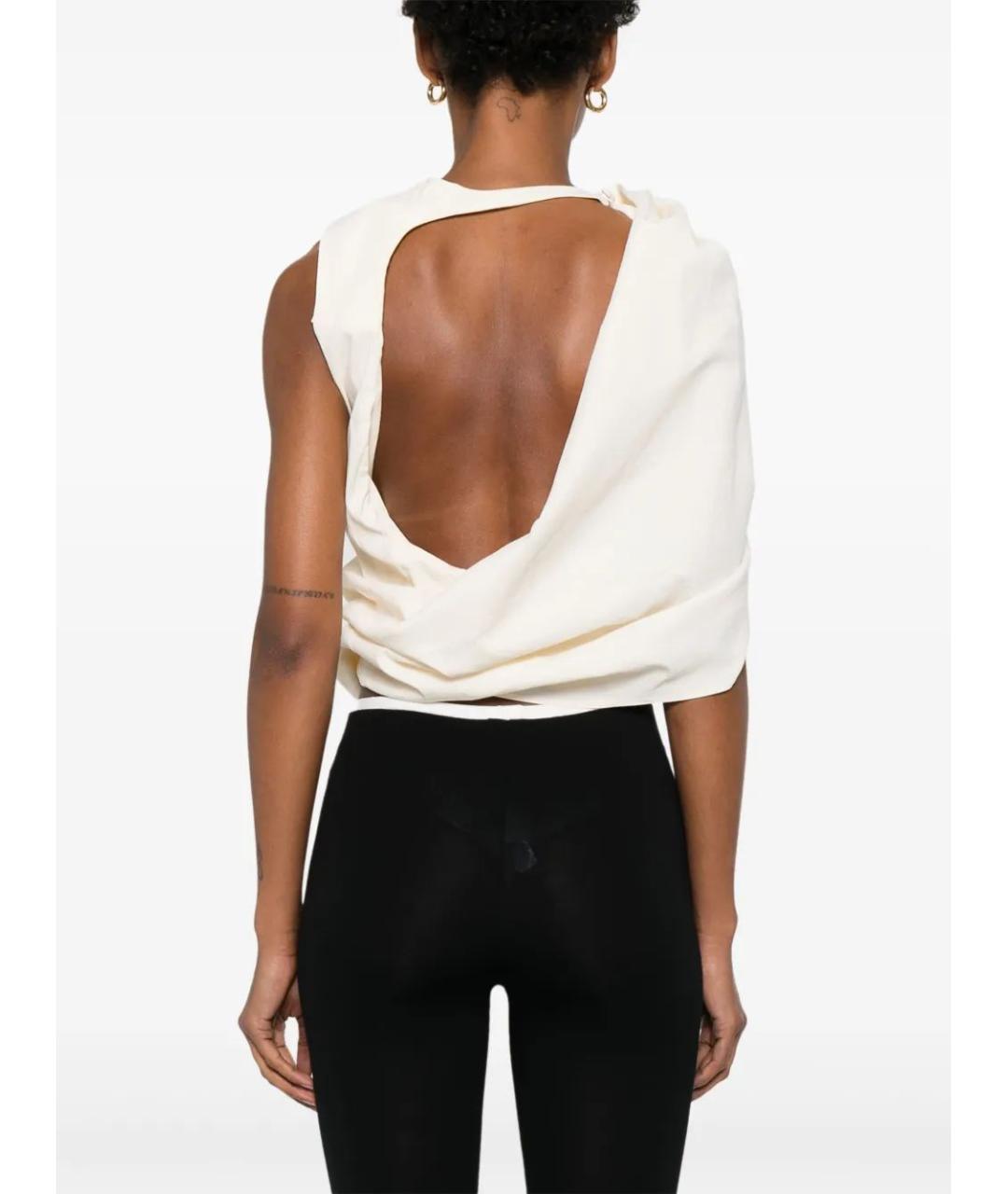 MAGDA BUTRYM Бежевая блузы, фото 2