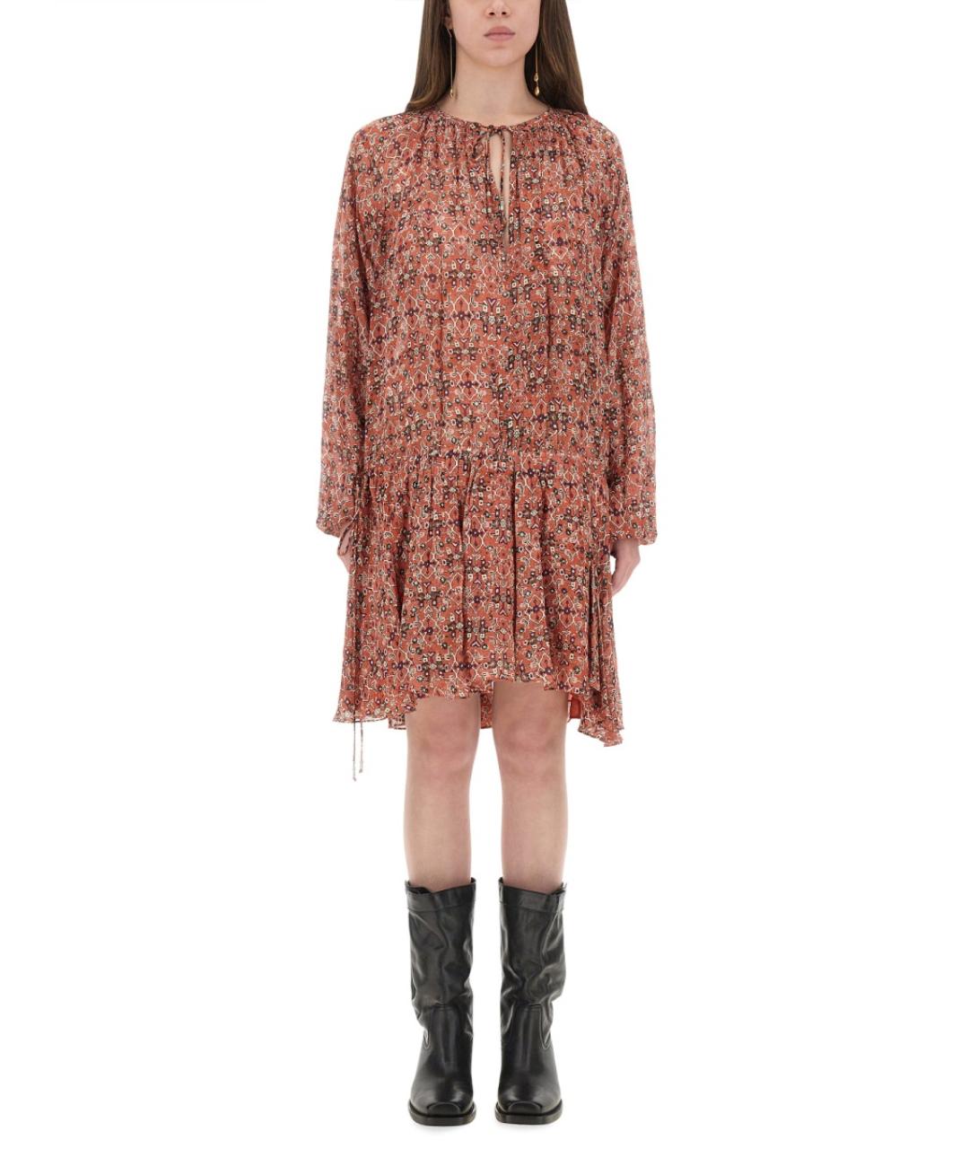 ISABEL MARANT Мульти вискозное платье, фото 2