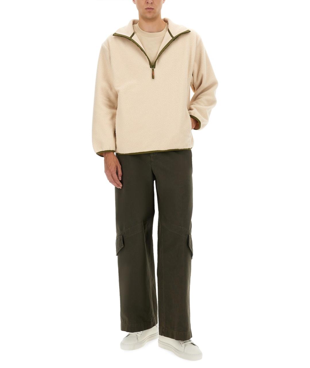 A.P.C. Бежевая полиэстеровая куртка, фото 3