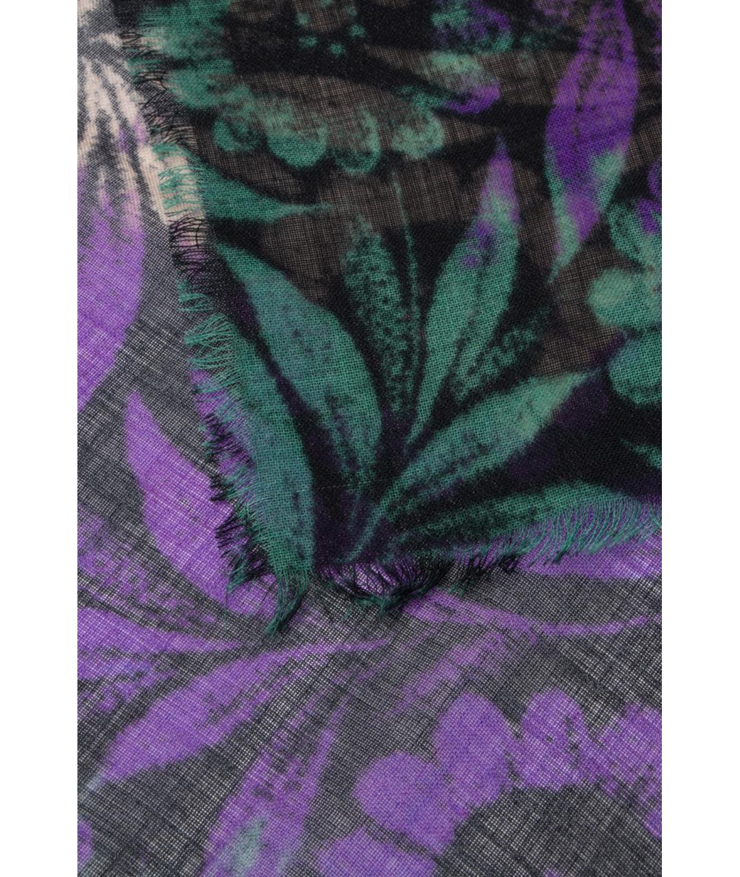 DRIES VAN NOTEN Мульти шелковый шарф, фото 2