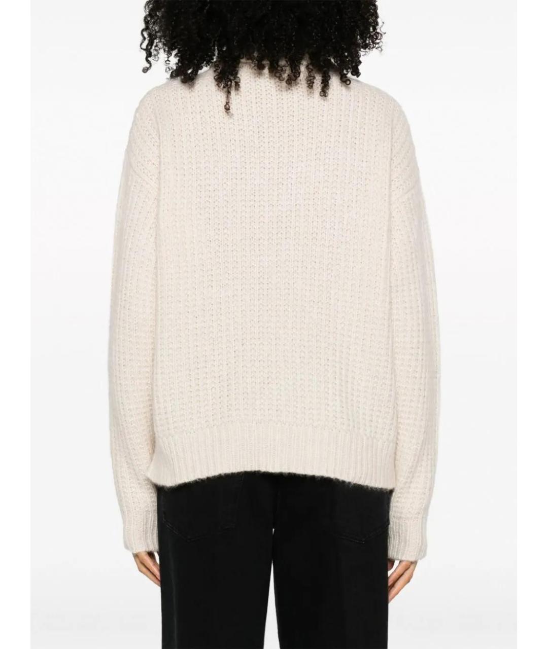 GUCCI Белый кашемировый джемпер / свитер, фото 4
