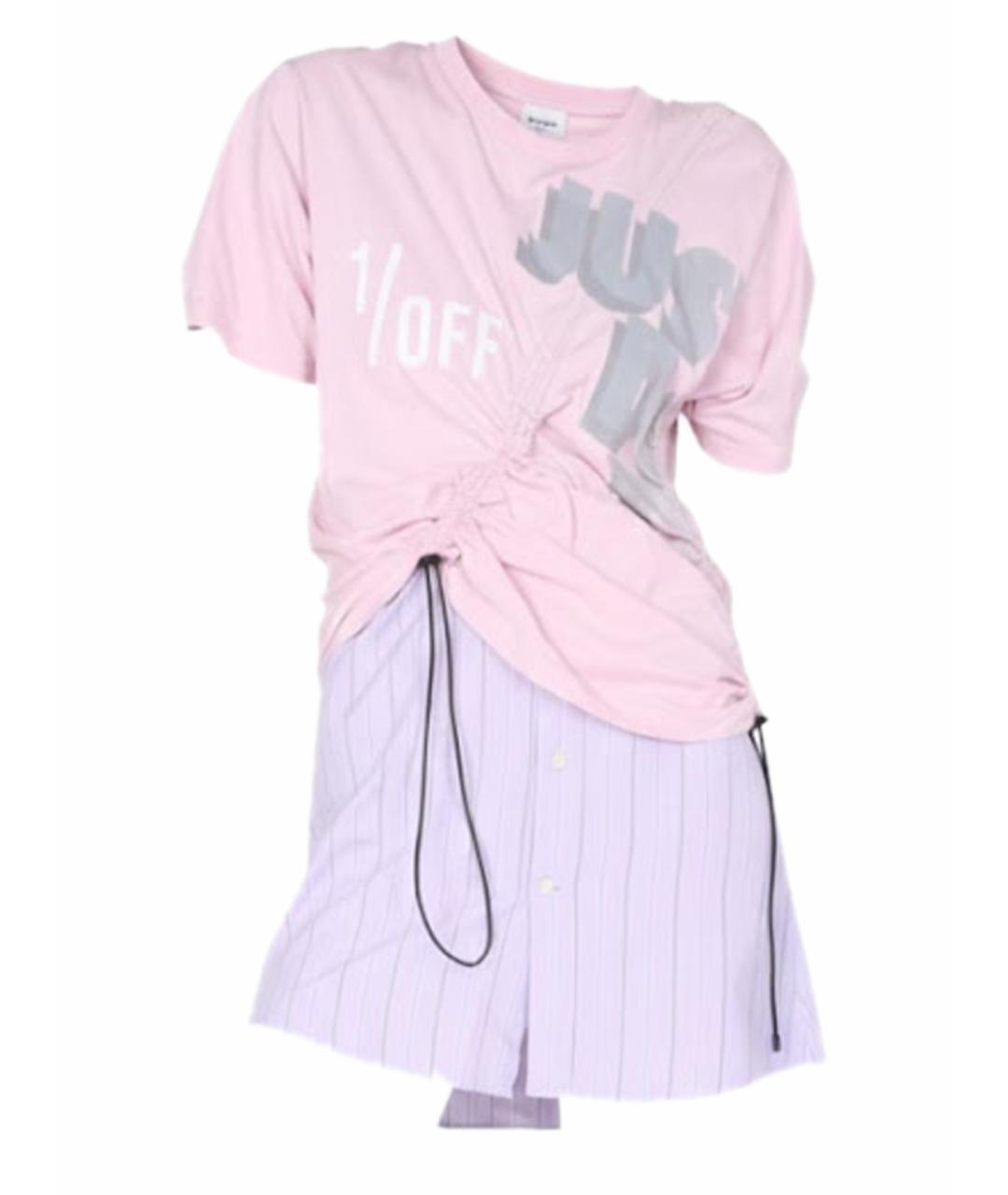 1/OFF Мульти хлопковое повседневное платье, фото 1