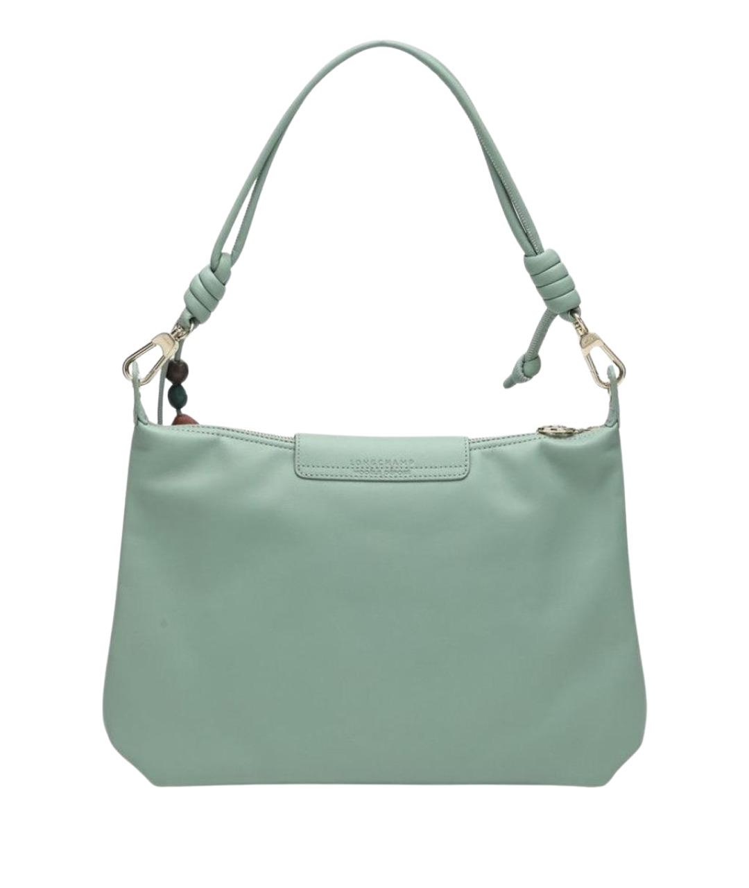 LONGCHAMP Зеленая синтетическая сумка через плечо, фото 2